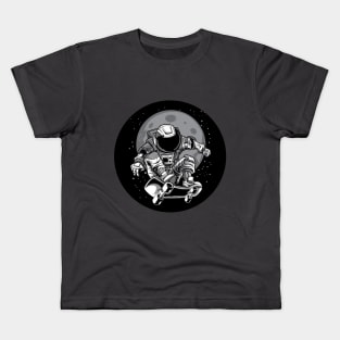 Astronaut skater Kids T-Shirt